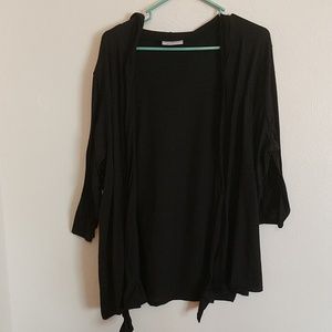 Bobbie Brooks Black Cover Up w Hood Sz 3X